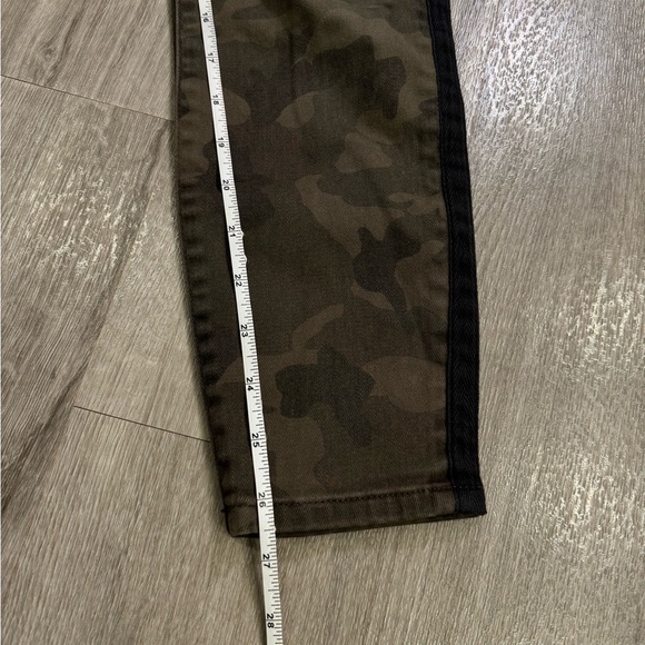 DL1961 Skinny Jeans Women Size 27 Army Green Camo Florence Ankle Mid Rise - Picture 9 of 13